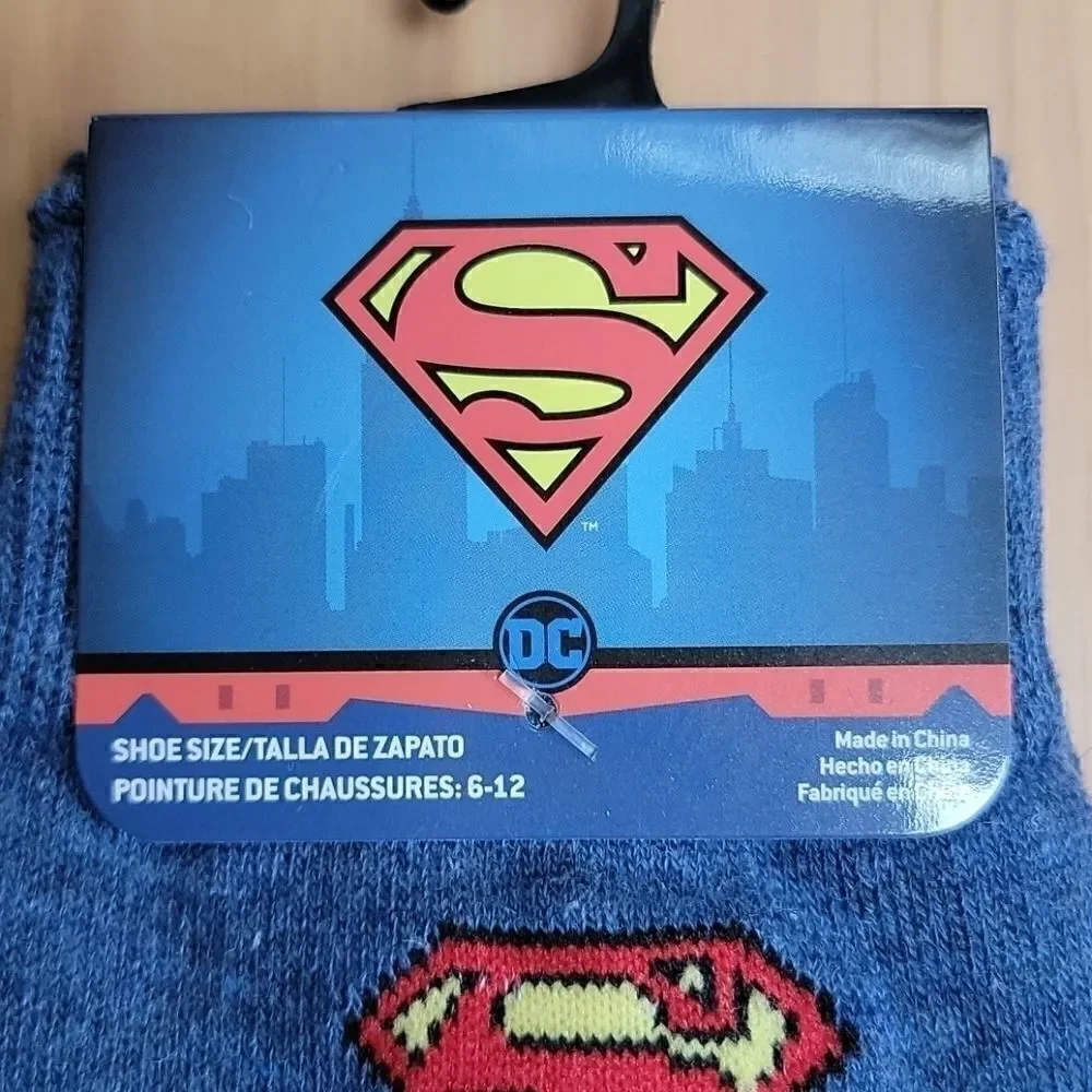 DC COMICS SUPERMAN SOCKS